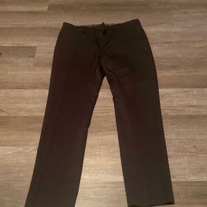Black Slimfit tapered dress pants